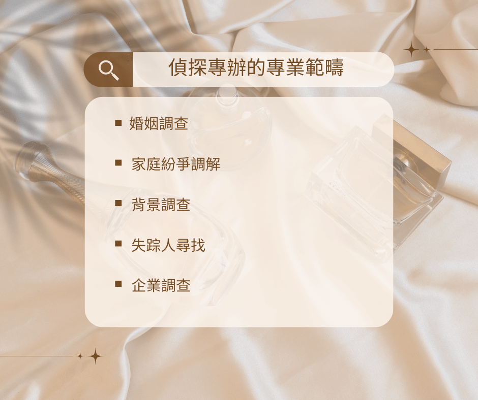 偵探專辦怎麼找?重點一次看這篇